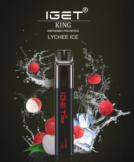 IGET Vape Discount KING - 2600 PUFFS Z424490 Lychee Ice