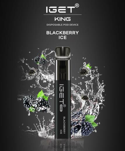 IGET Vape Online KING - 2600 PUFFS Z424554 Blackberry Ice