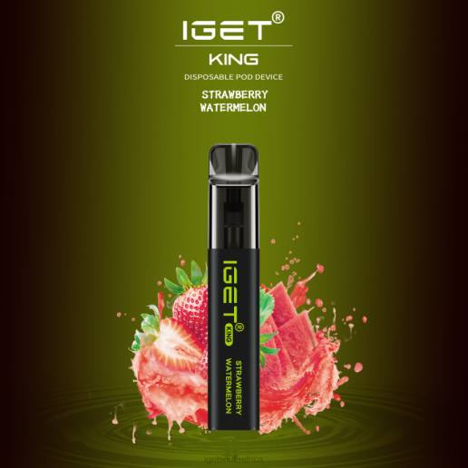 IGET Vapes On Sale KING - 2600 PUFFS Z424610 Strawberry Watermelon
