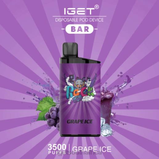 IGET Vape BAR - 3500 PUFFS Z424453 Grape Ice
